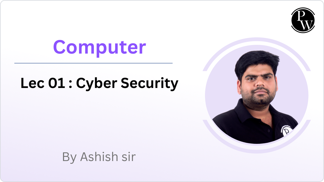 Computer 01 : Cyber Security 