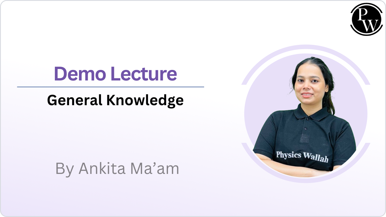Demo Lecture By Ankita Ma'am