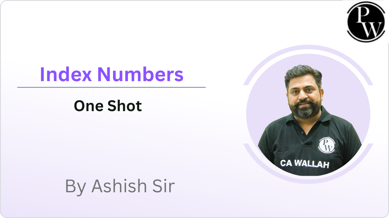 Index Numbers : One Shot