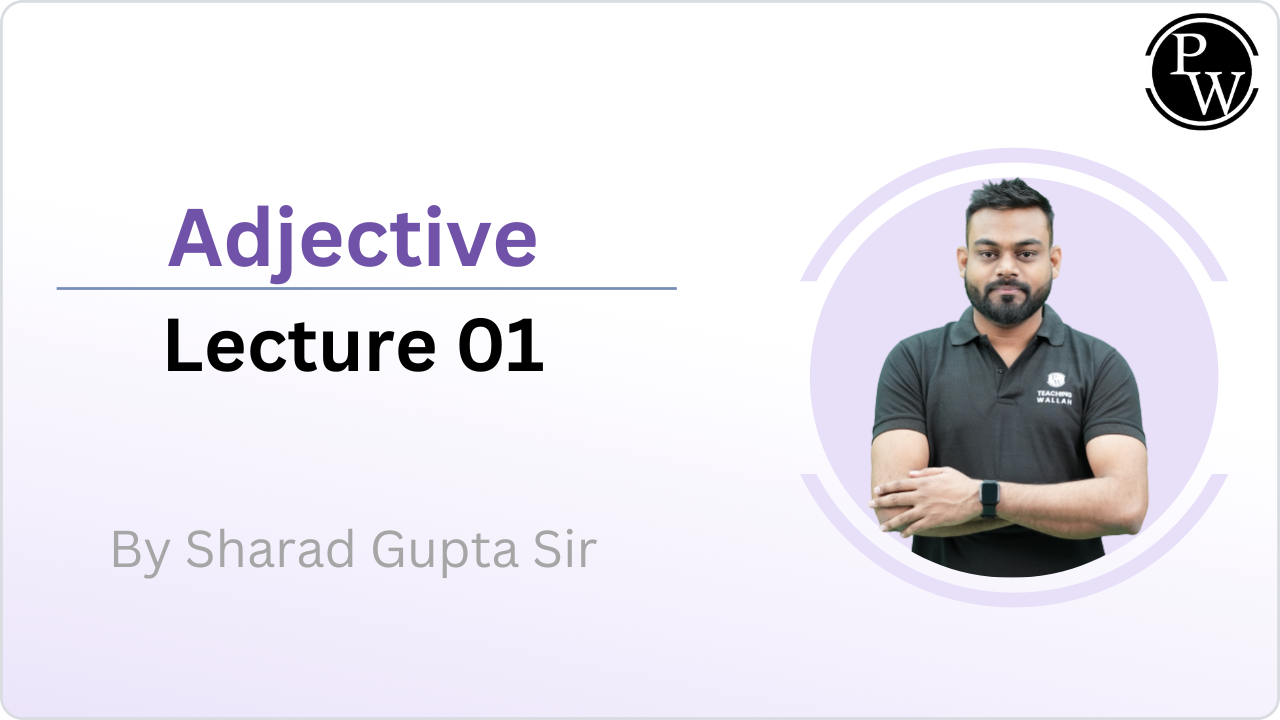 Adjective 01