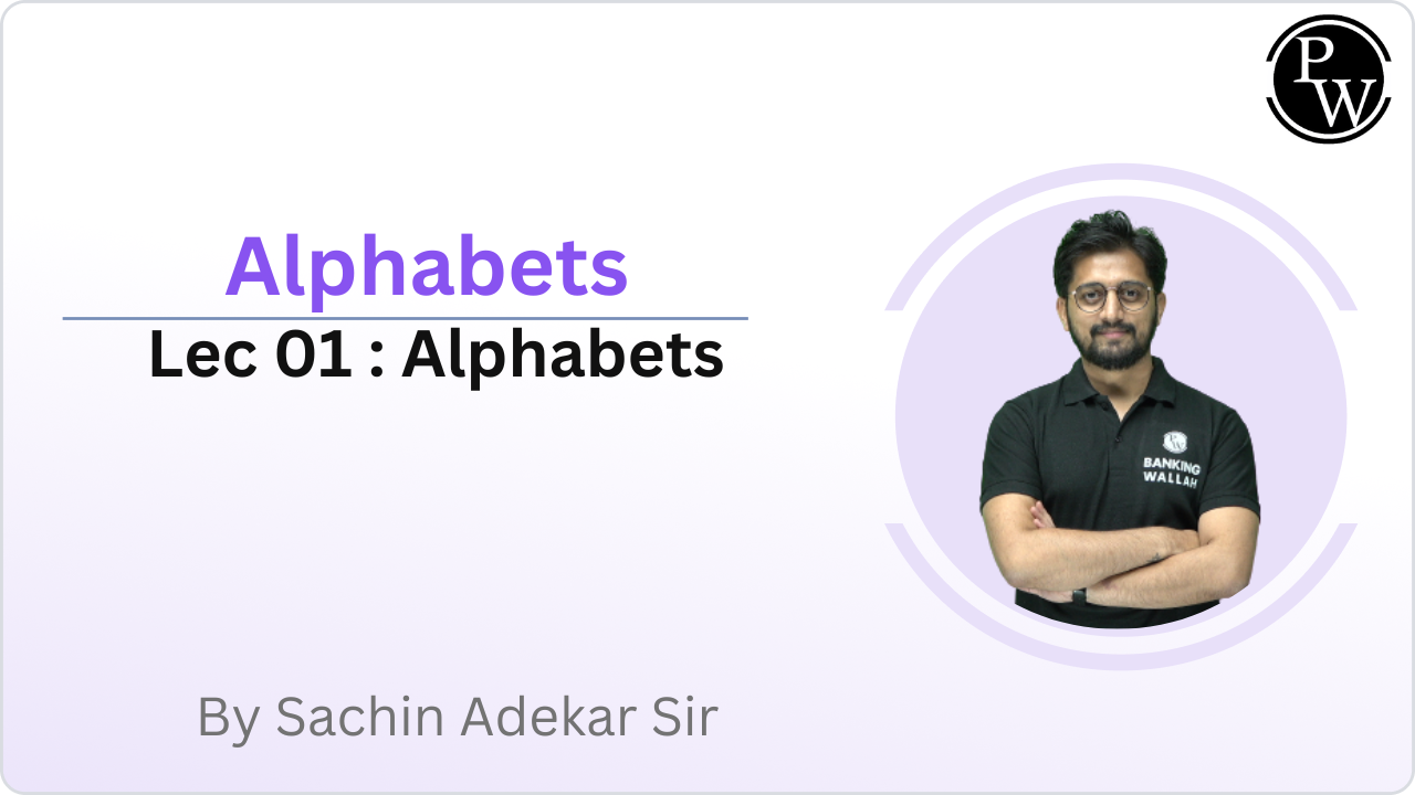 Alphabets 01 : Alphabets