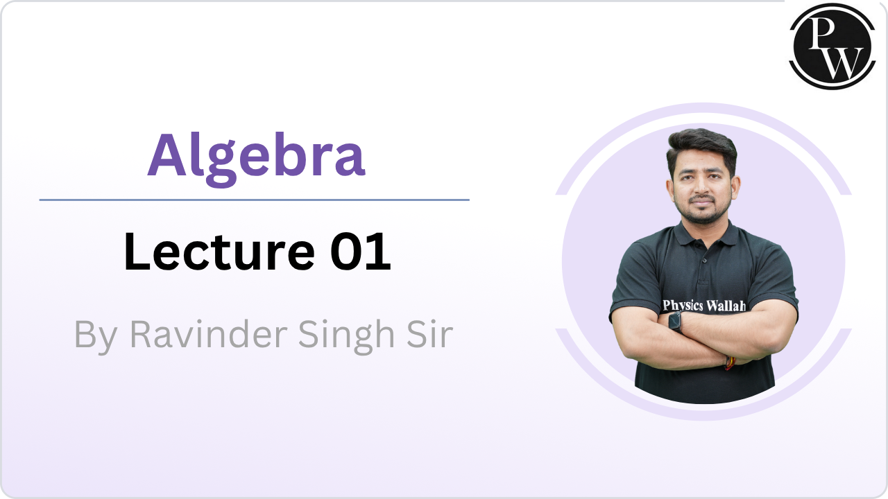 Algebra 01 