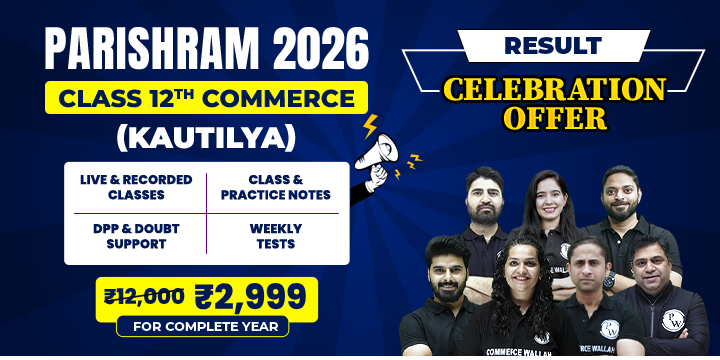 Parishram 2026 Class 12th Commerce (Kautilya)