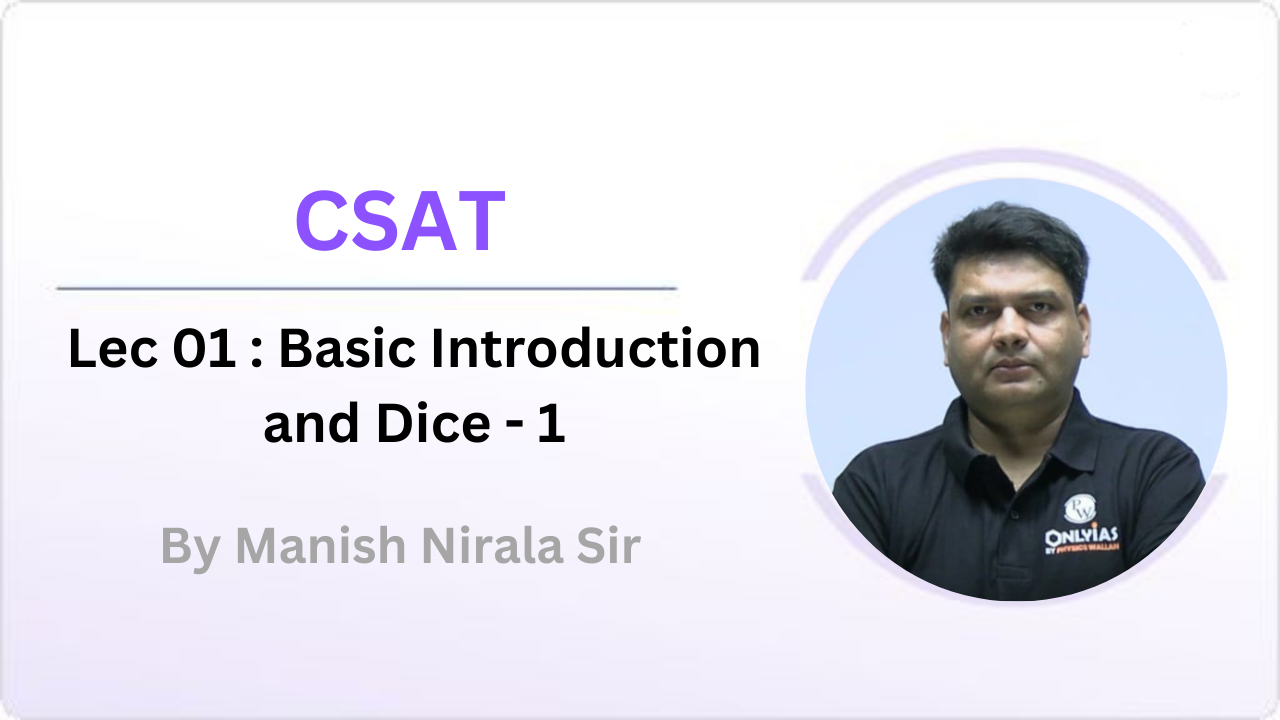 Demo Lecture : Manish Sir