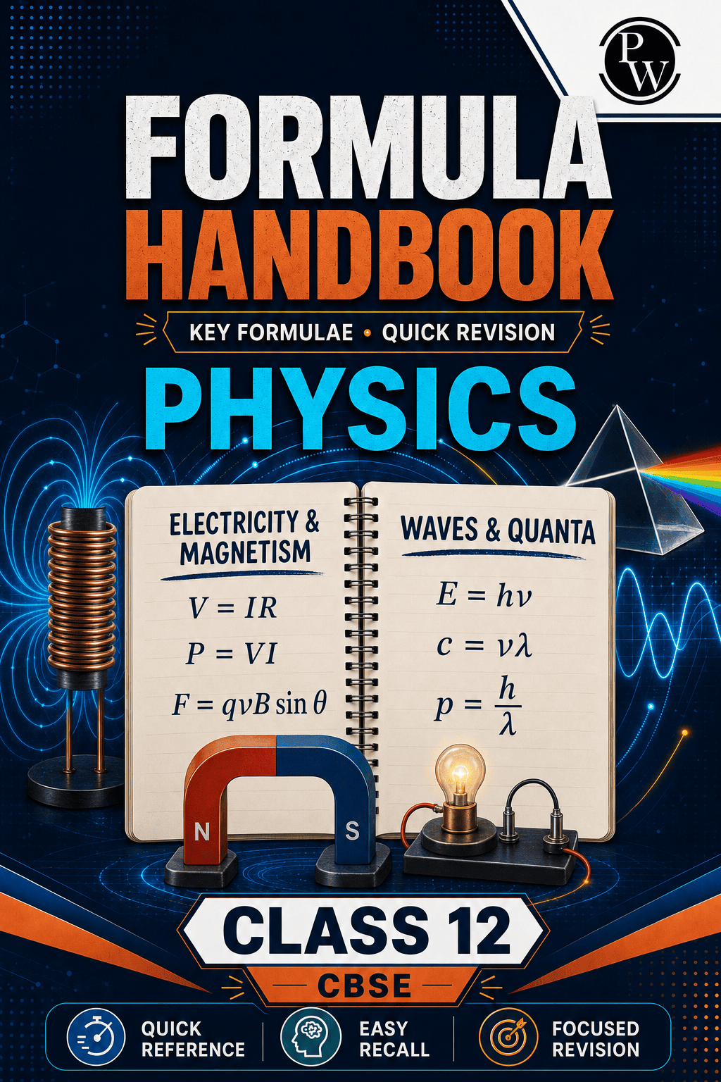 Formula Handbook Physics Class 12th (Digital Book)