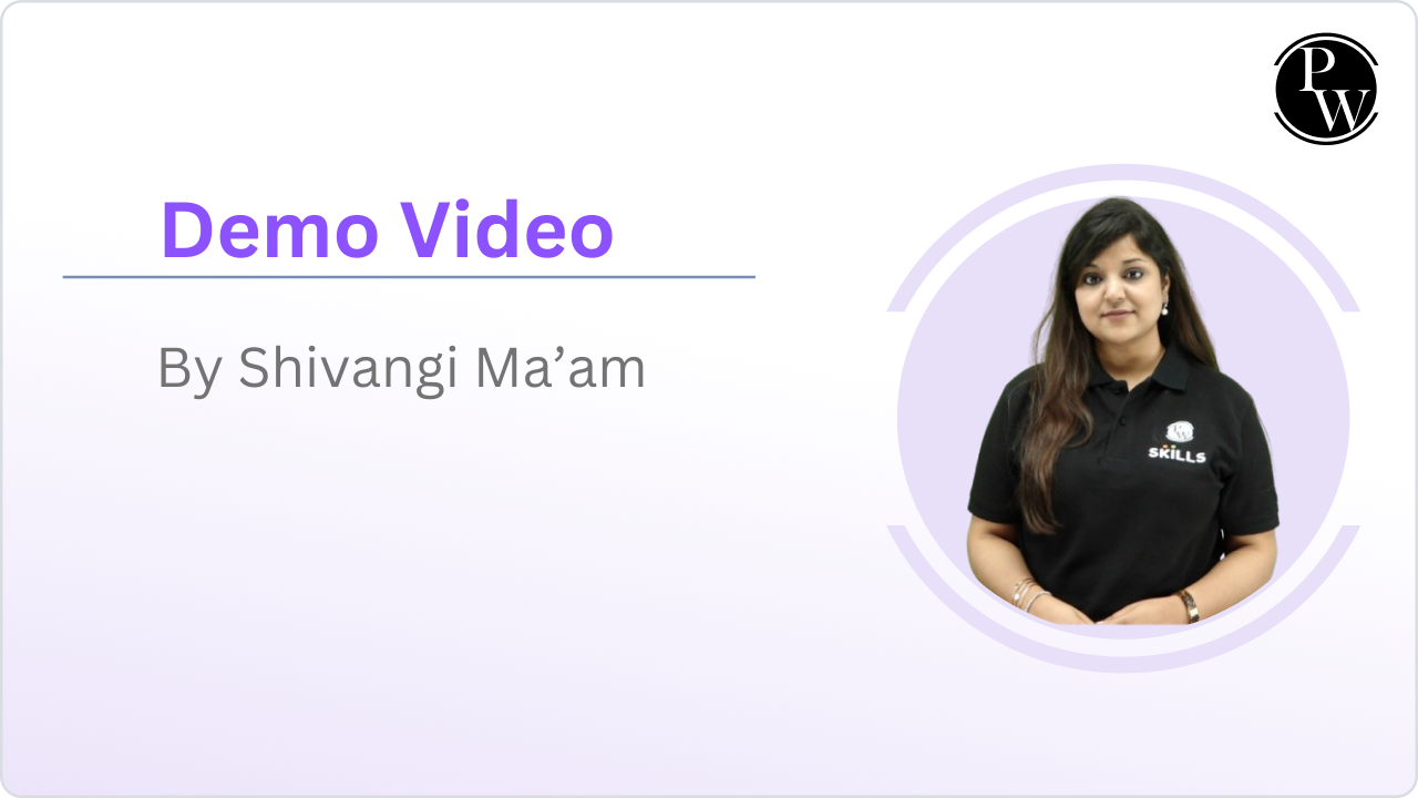 Demo Video By Shivangi Ma'am
