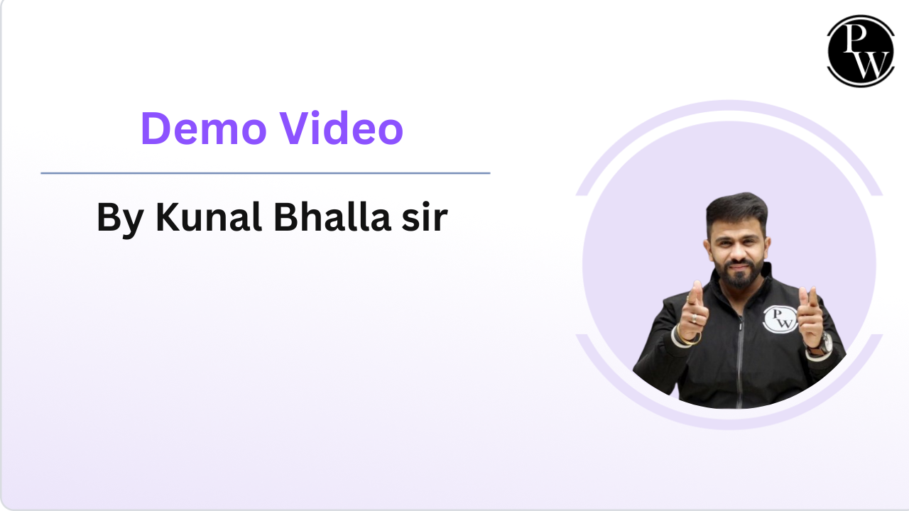 Demo Lecture By Kunal bhalla sir