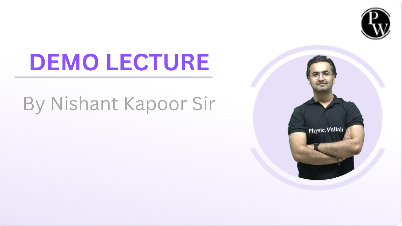 Demo Video : Nishant Sir