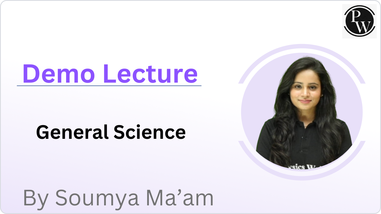 Demo Lecture by Soumya Ma'am