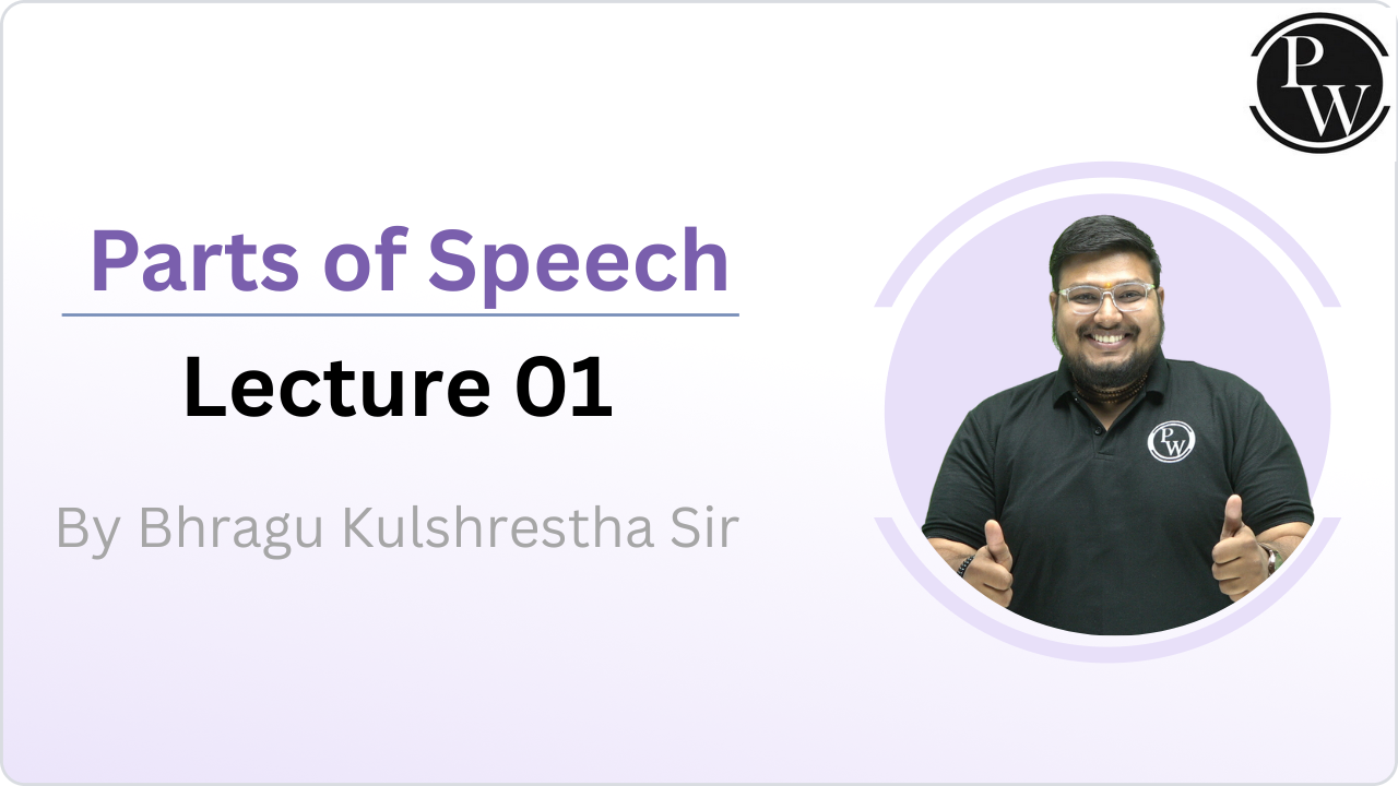 Parts of Speech 01