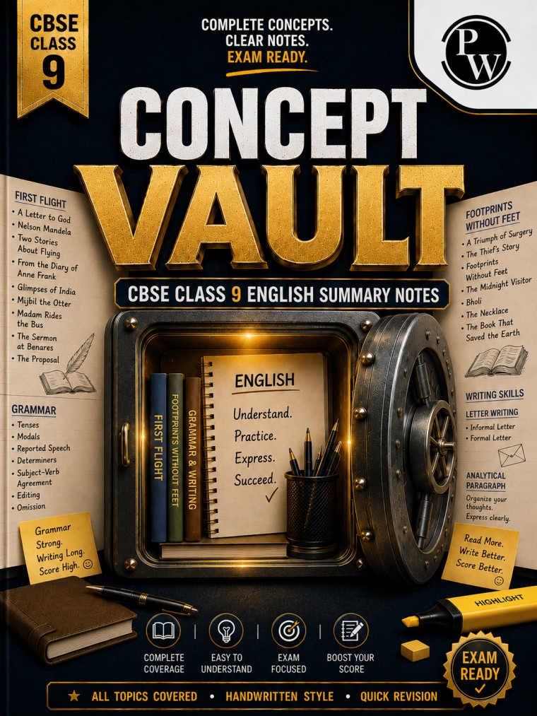 English Concept Vault (Handwritten) for Class 9 (Digital Book)