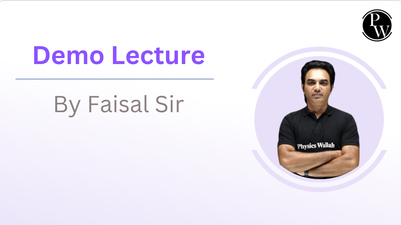 Demo Lecture By Faisal Sir || Only Video
