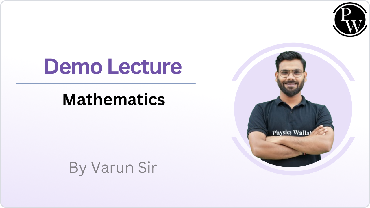 Demo Lecture By Varun Sir
