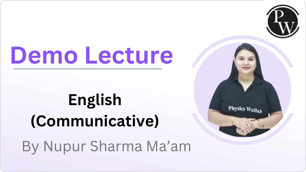Demo Lecture By Nupur Sharma Ma'am