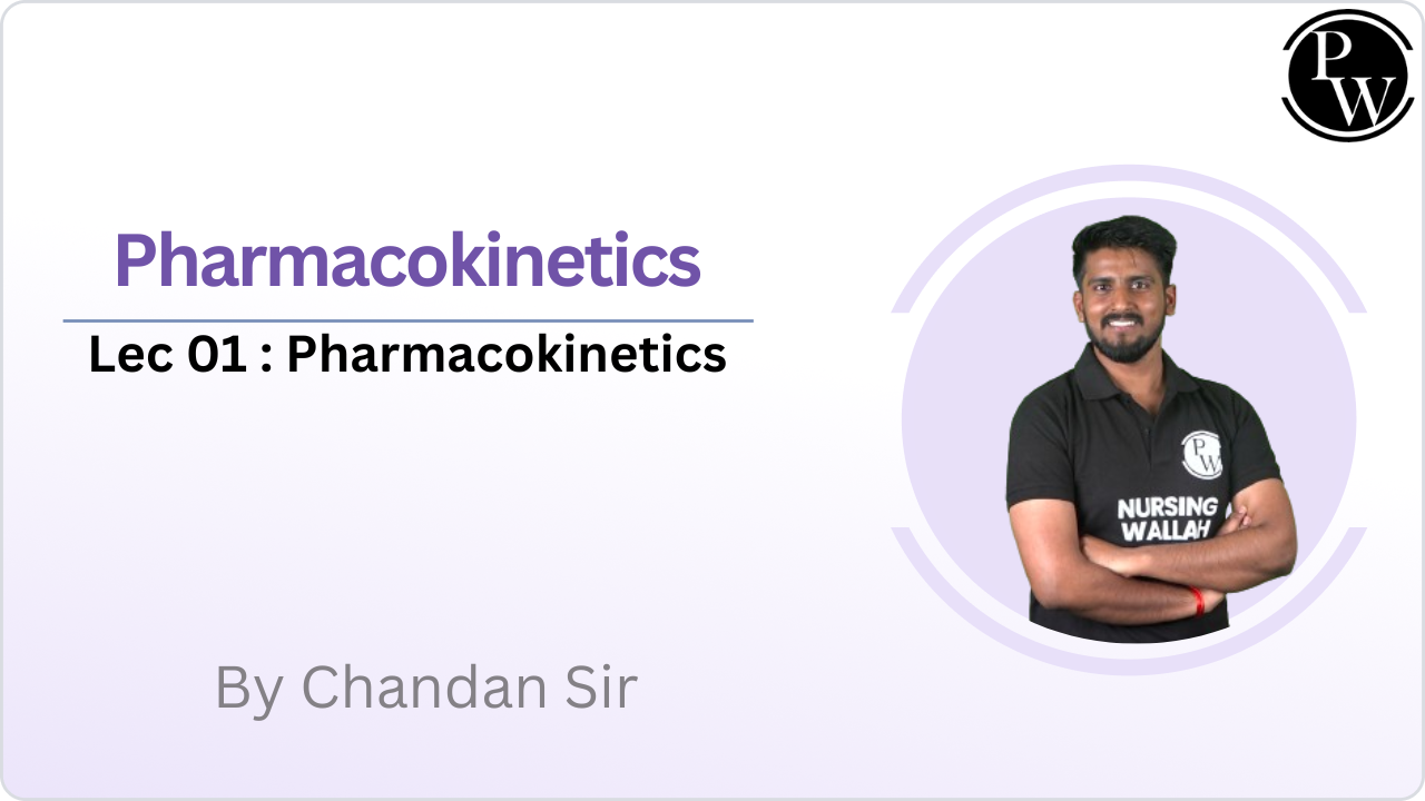 Pharmacokinetics 01 : Pharmacokinetics 