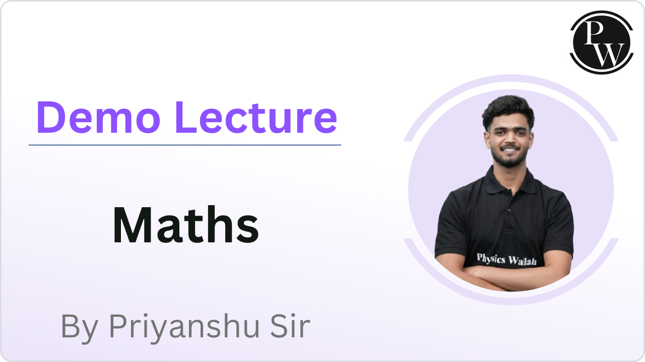 Demo Lecture by Priyanshu Sir