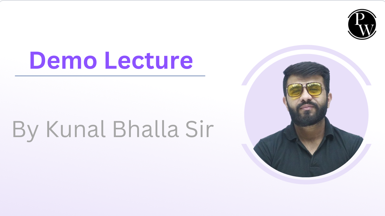 Demo Lecture By Kunal Bhalla Sir