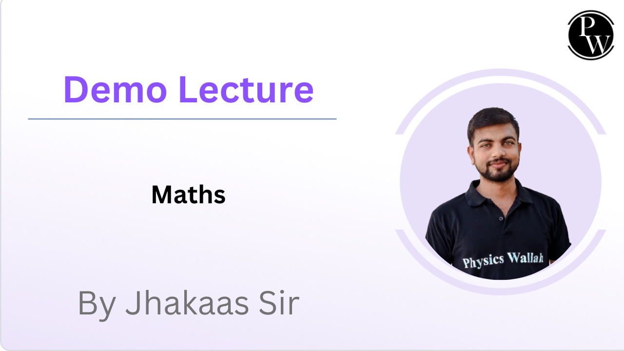 Demo Lecture By Jhakaas Sir