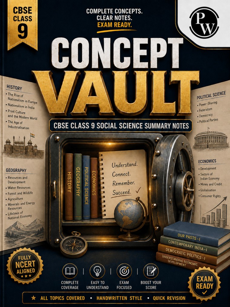 Social Science Concept Vault (Handwritten) for Class 9 (Digital Book)