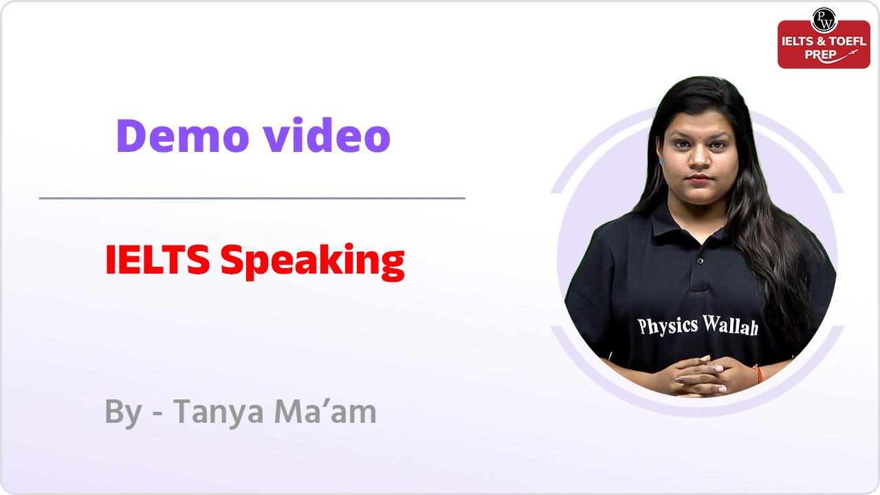 Demo Video By Tanya Ma'am