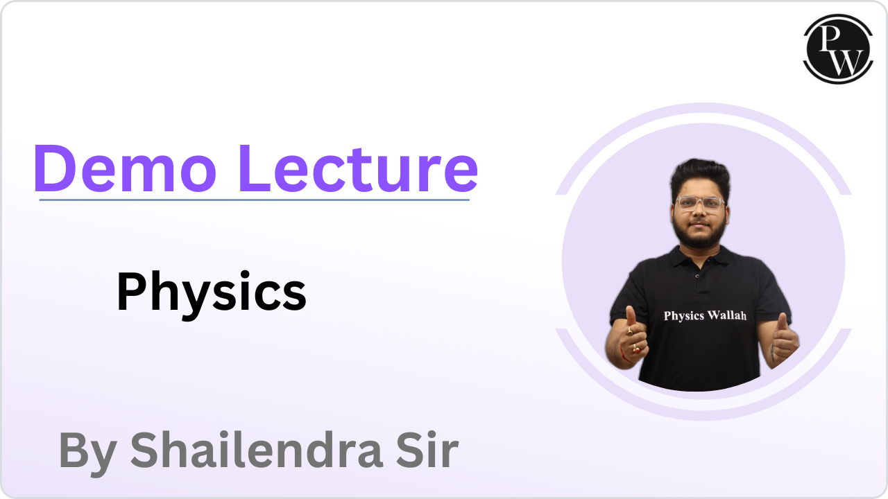 Demo Lecture by Shailendra Sir