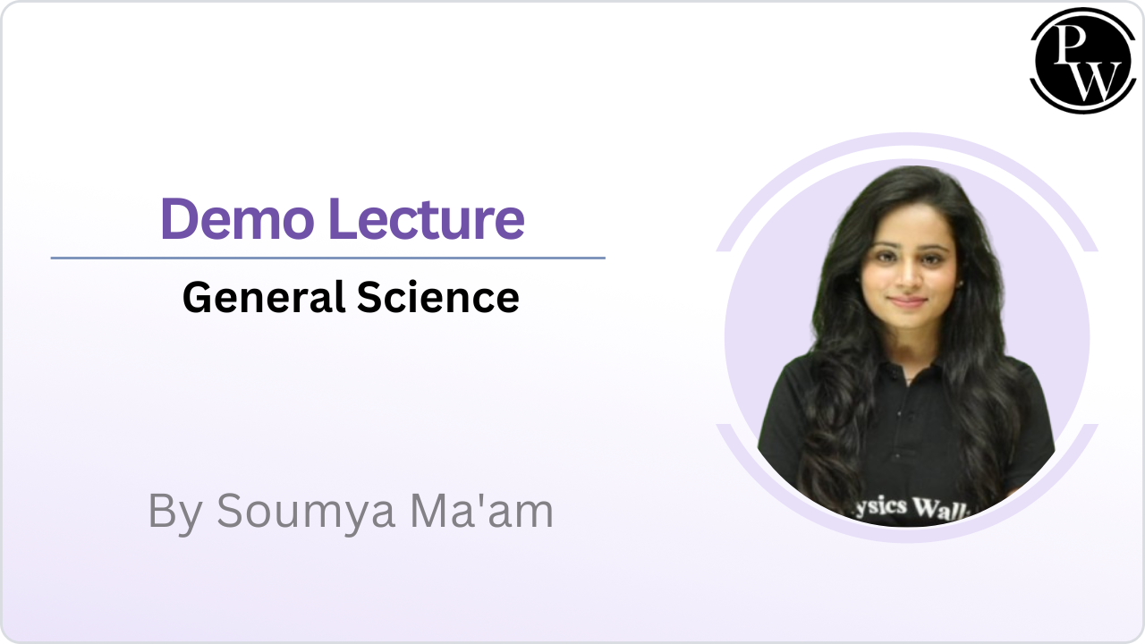 Demo Lecture By Soumya Ma'am