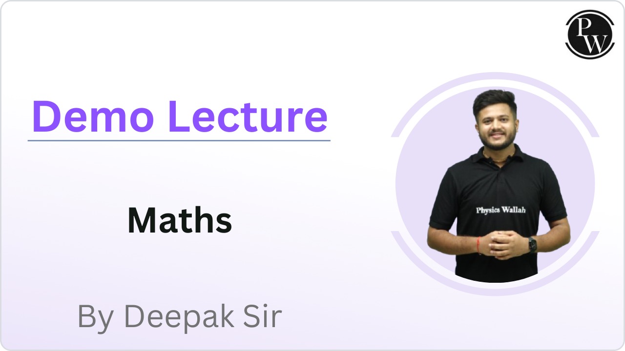 Demo Lecture By Deepak Sir