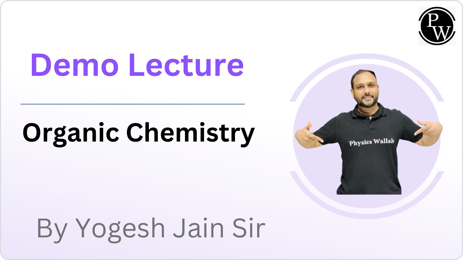 Demo Lecture By Yogesh Jain Sir