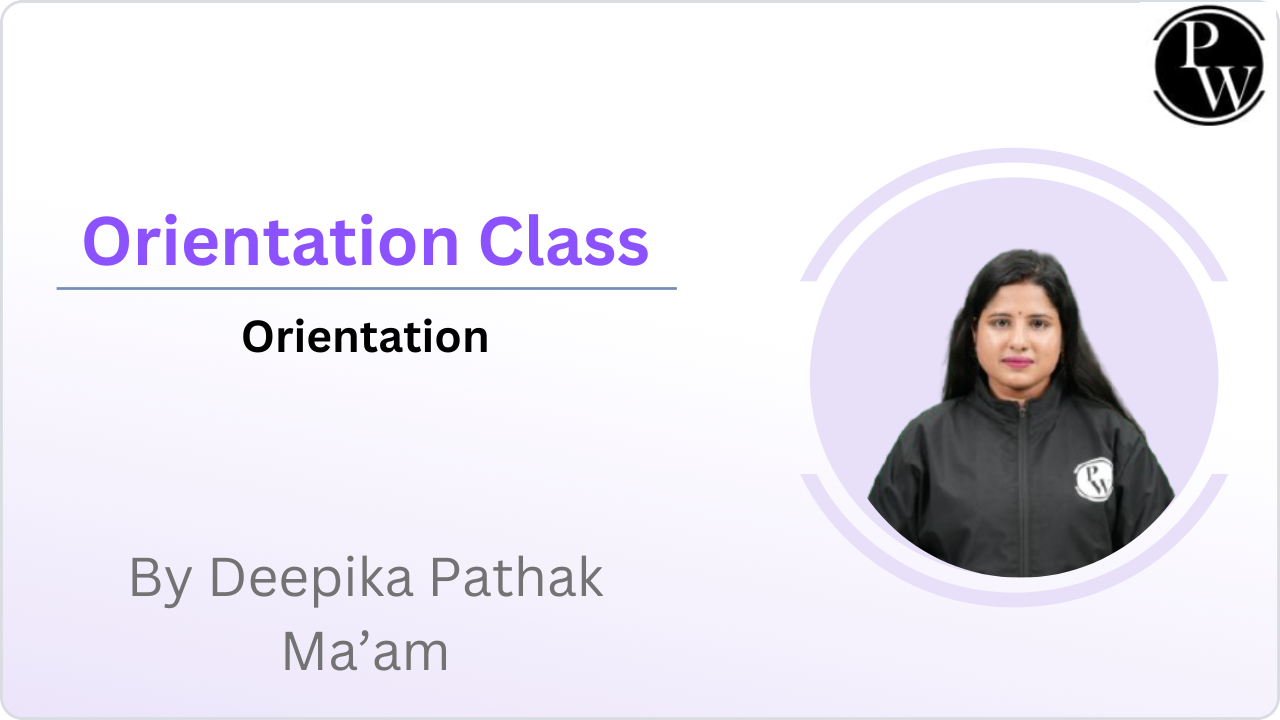 Orientation Class : Orientation || Video Only || Live