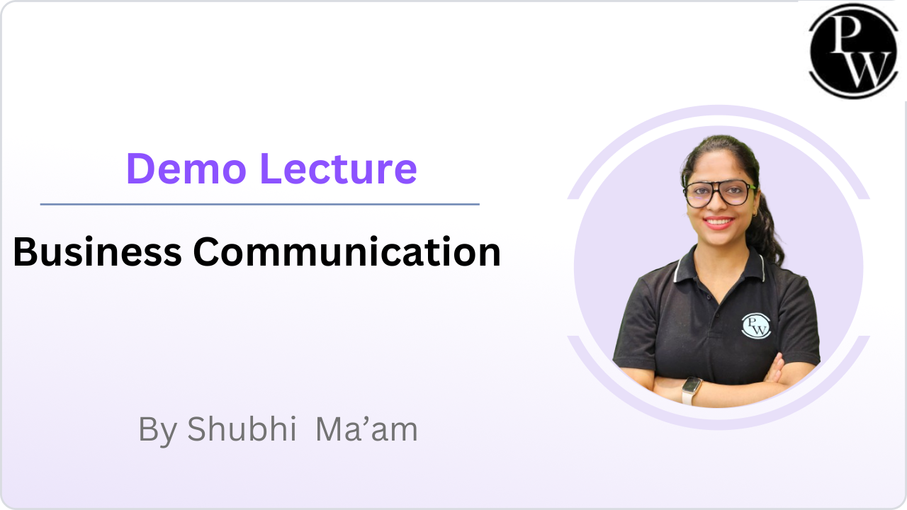 Demo Lecture of Business Communication
