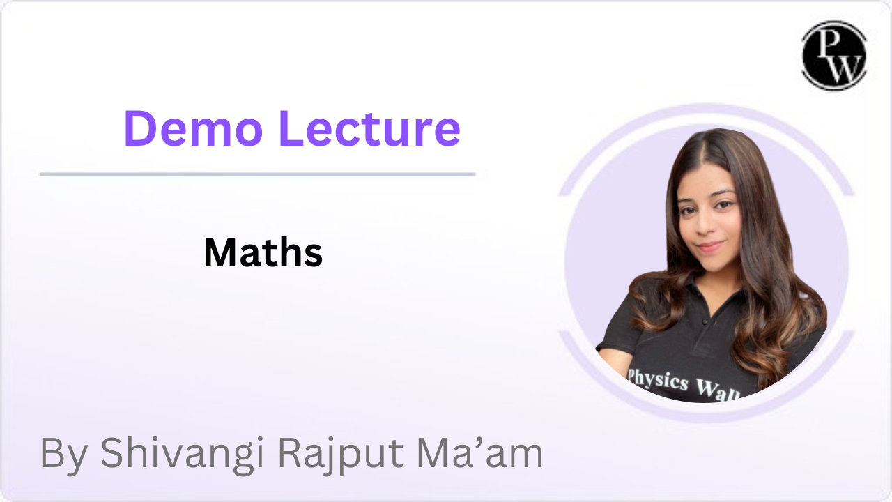 Demo Lecture By Shivangi Rajput Ma'am