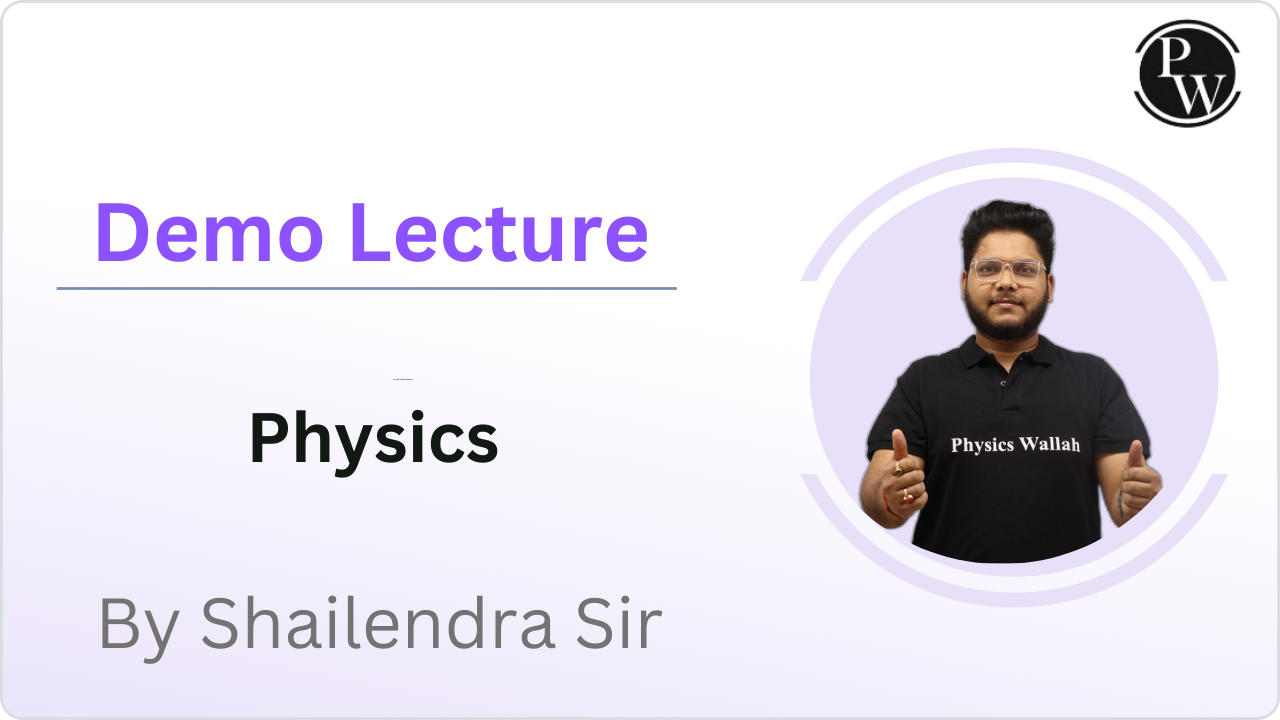 Demo Lecture by Shailendra Sir