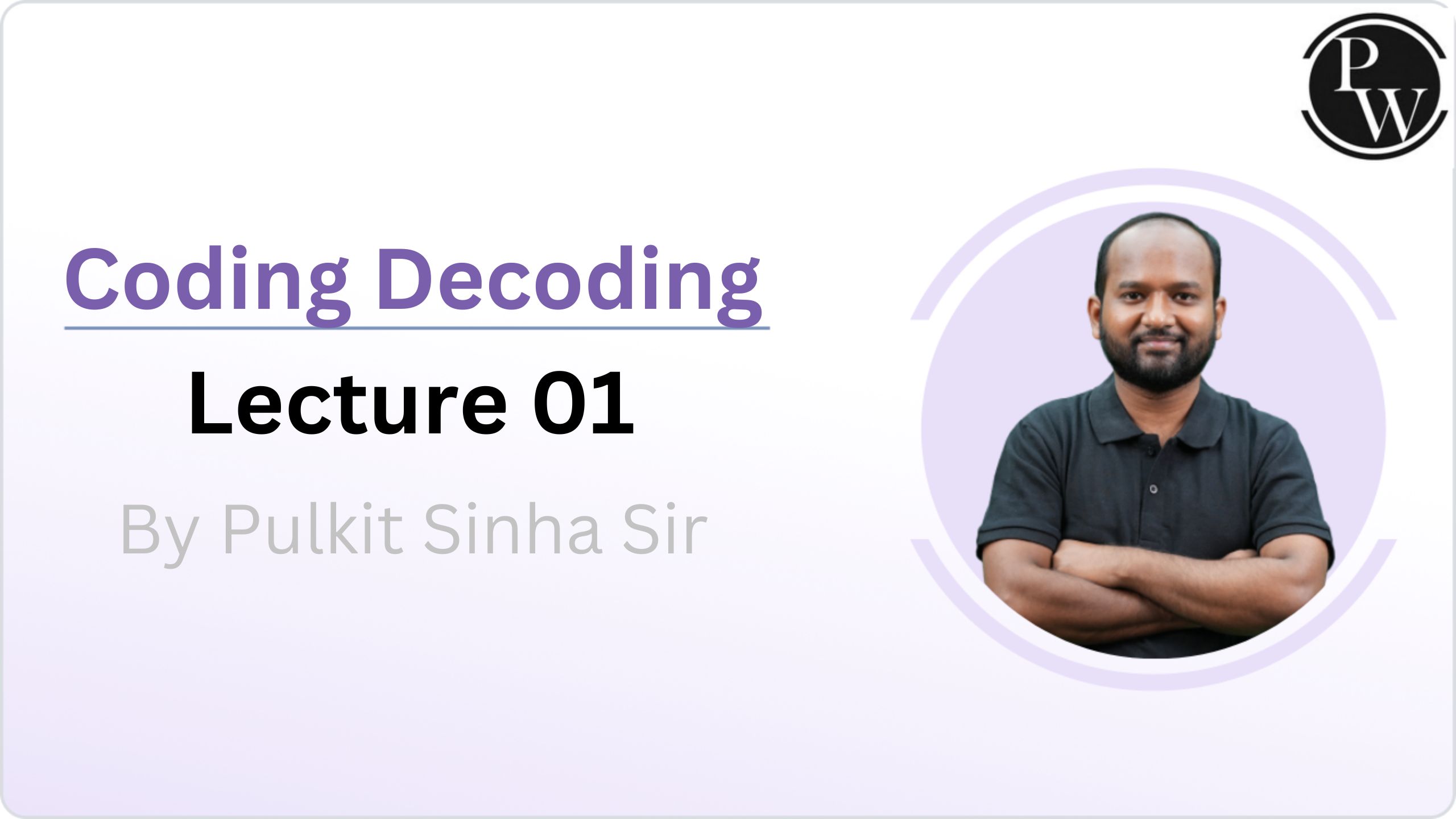 Coding Decoding 01 