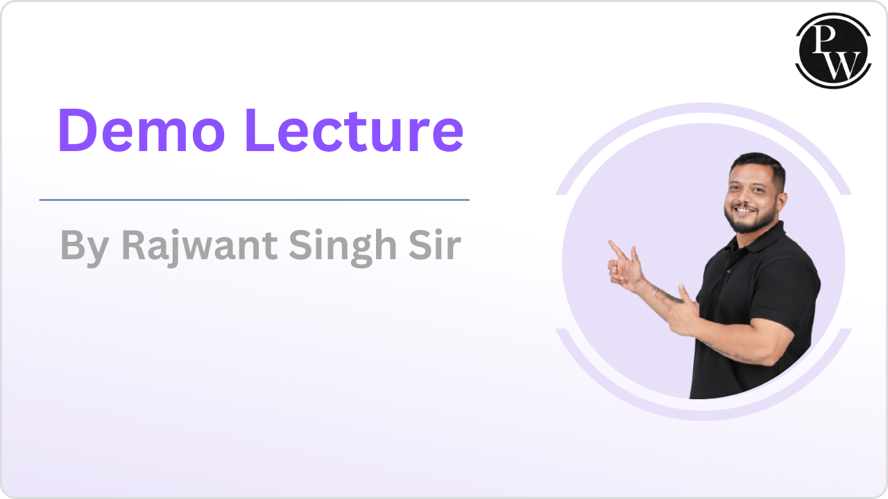 Demo Lecture By Rajwant Sir