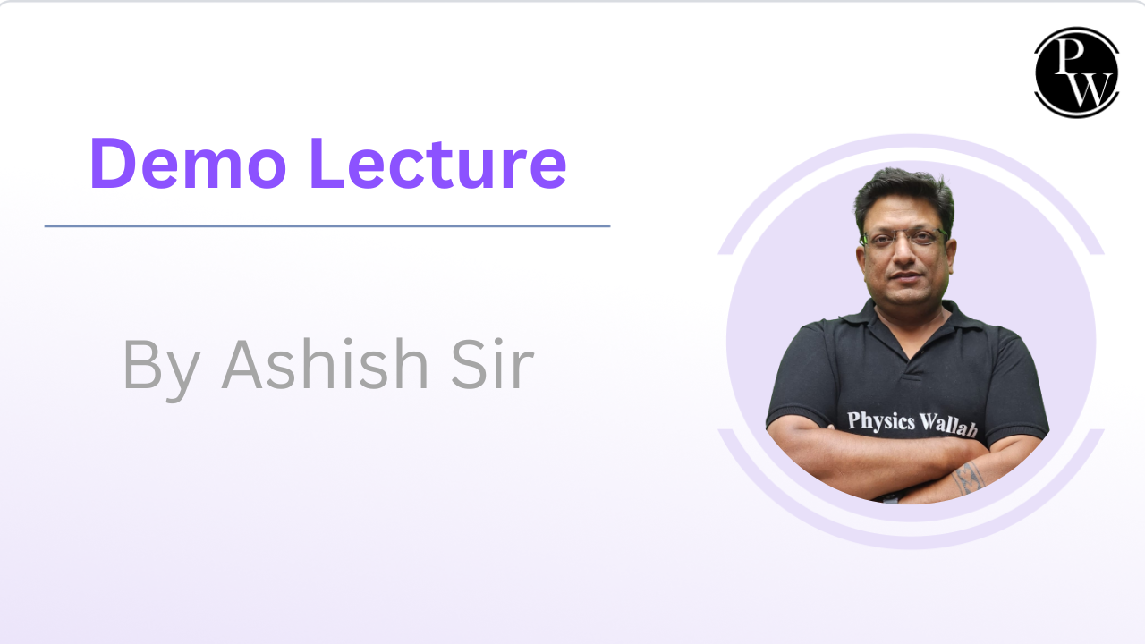 Demo Lecture By Ashish Sir 
