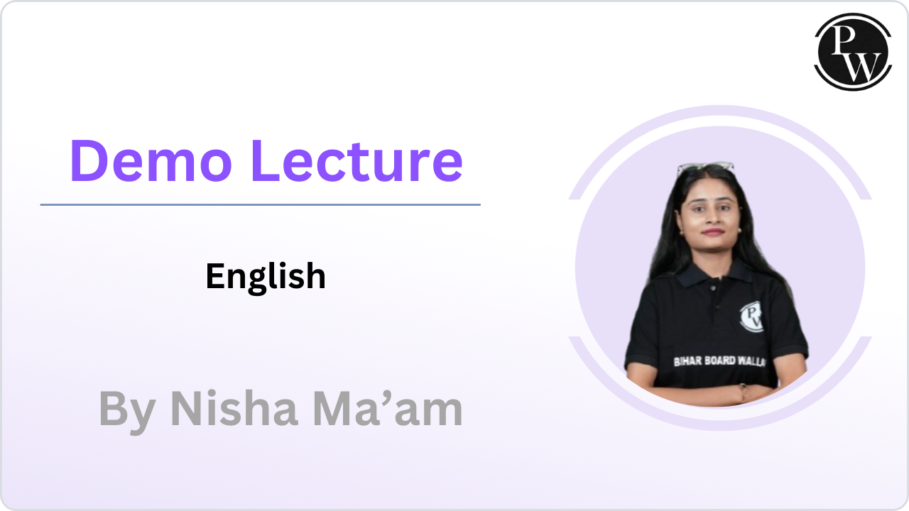 Demo Lecture by Nisha Singh Mam