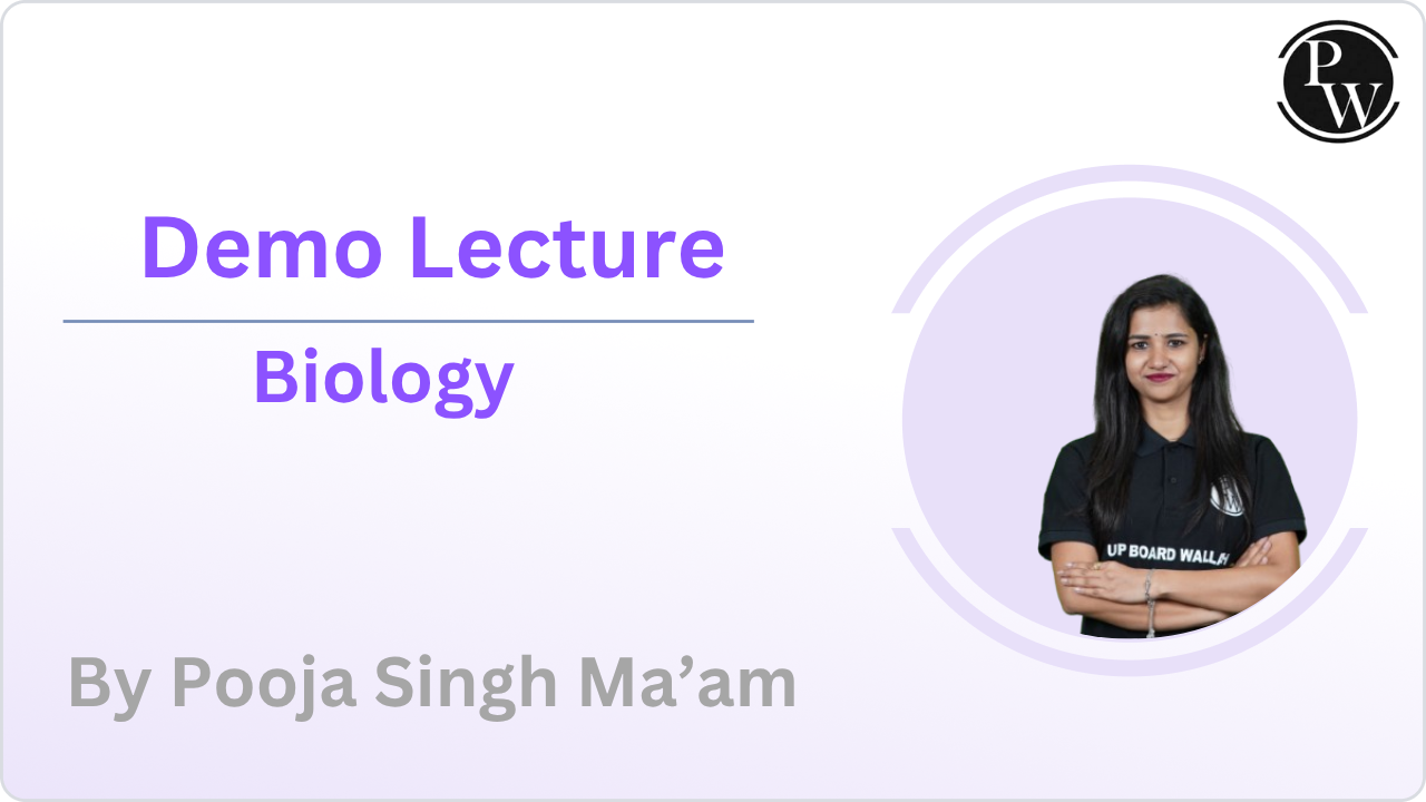 Demo Lecture by Pooja Singh Ma'am