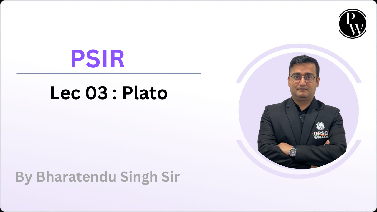 PSIR 03 : Plato 