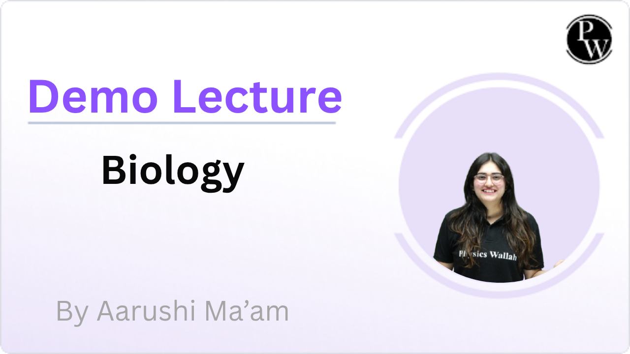Demo Lecture By  Aarushi ma’am
