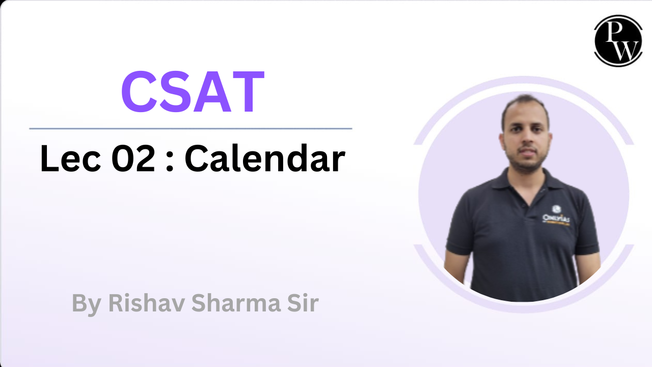 CSAT 02 : Calendar