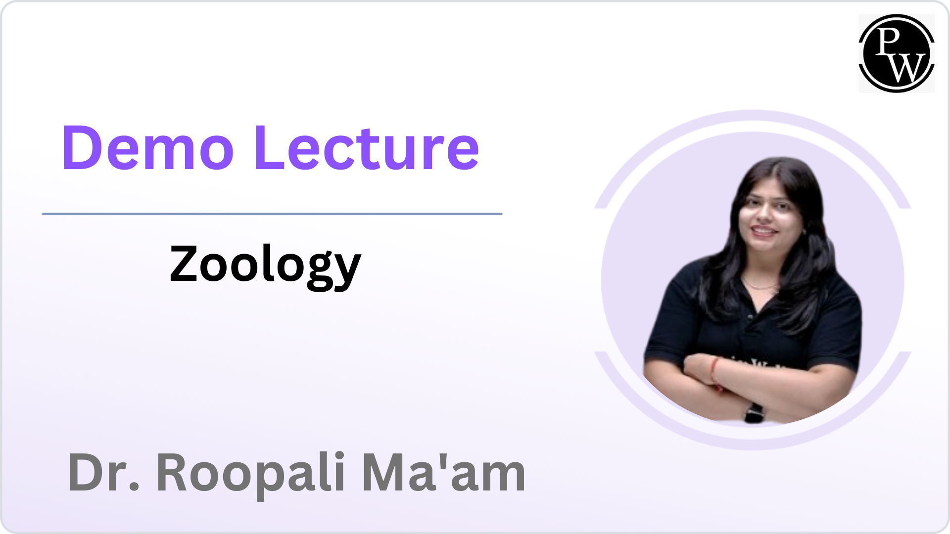 Demo Lecture By Dr. Roopali Ma'am