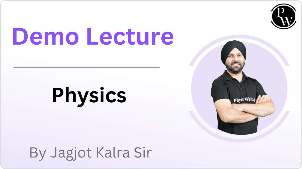 Demo Lecture by Jagjot Kalra Sir