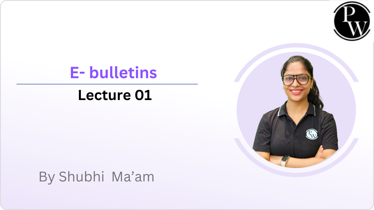 E- bulletins : Lecture 01 || Class Reschedule @11:15AM 
