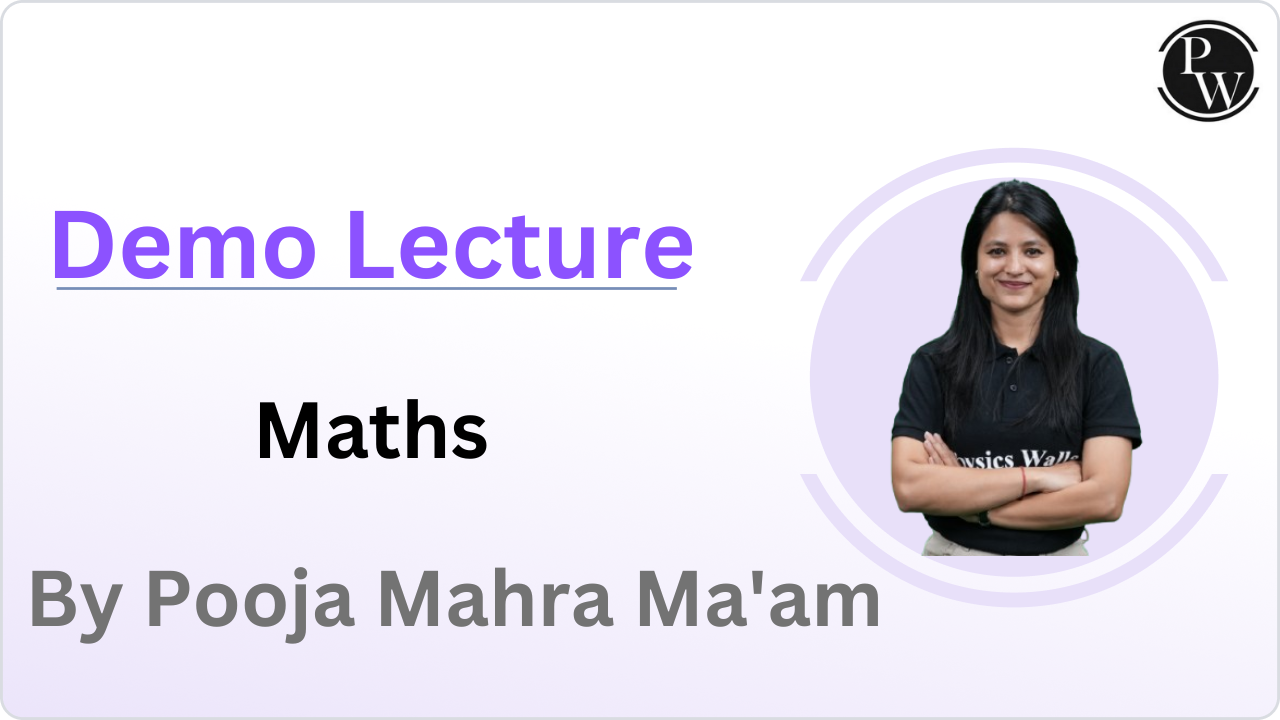 Demo Lecture by Pooja Ma'am