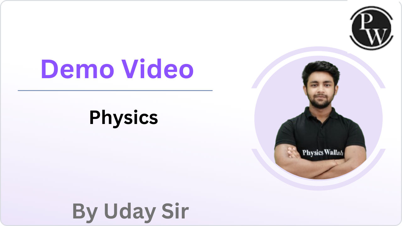 Demo Lecture By Uday Sir