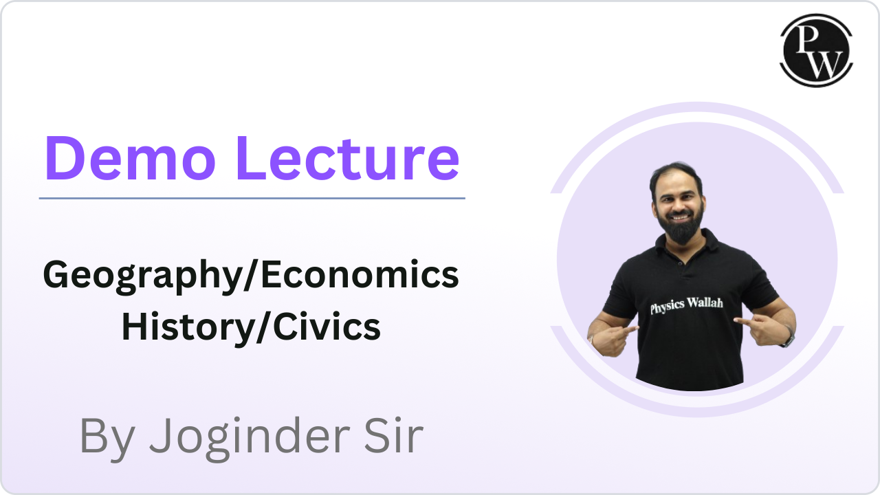 Demo Lecture by Joginder Sir