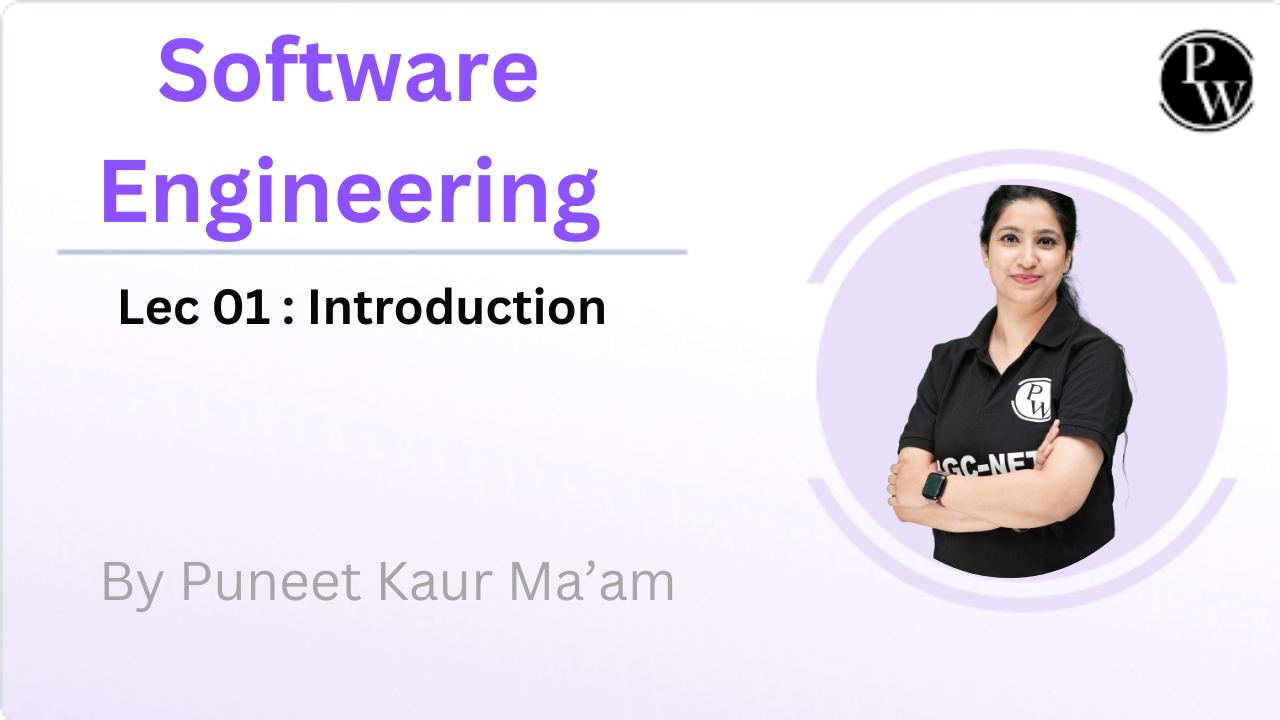 Software Engineering 01 : Introduction 