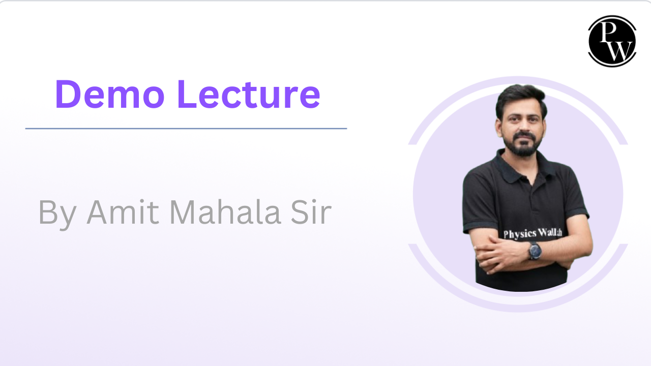 Demo Lecture By Amit Mahala Sir 