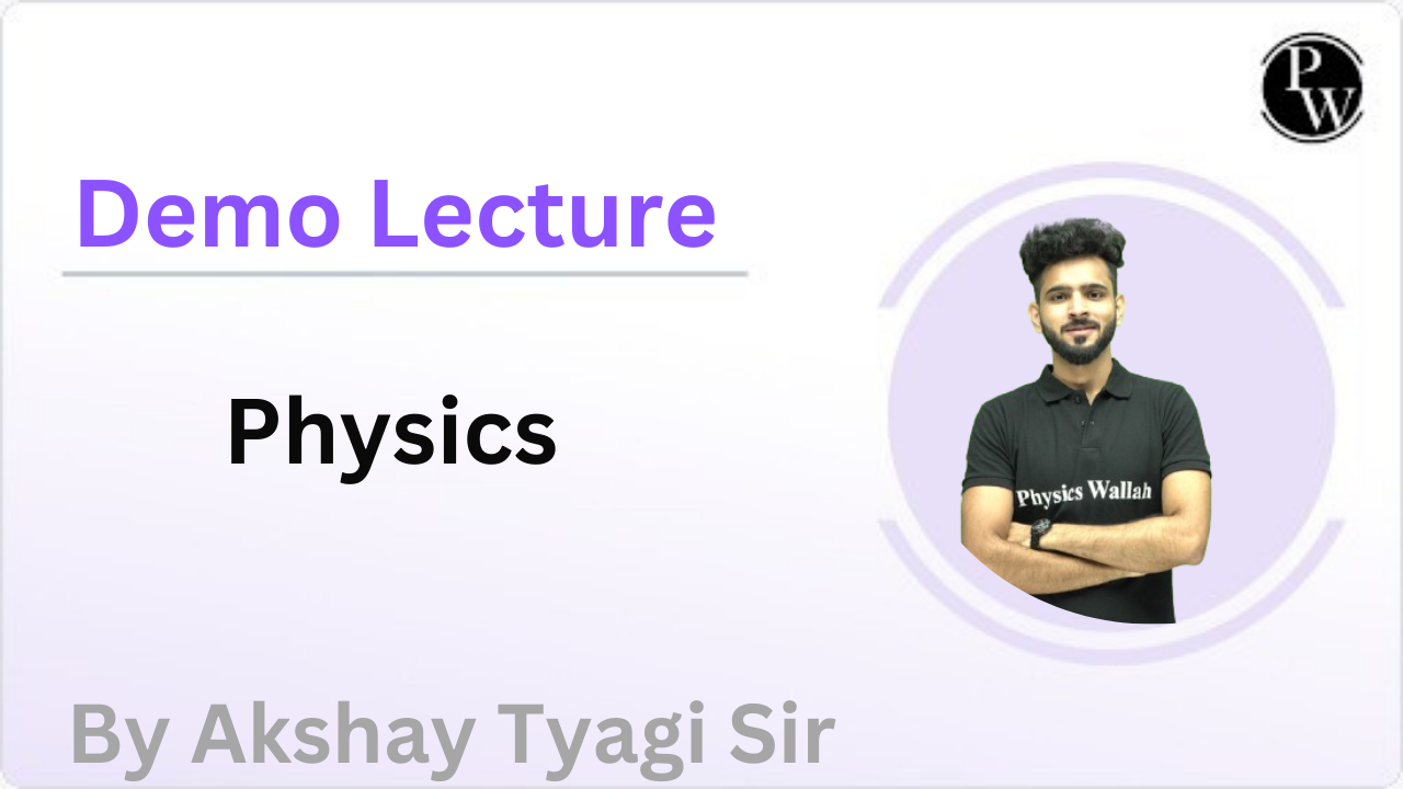 Demo Lecture By Akshay Tyagi Sir