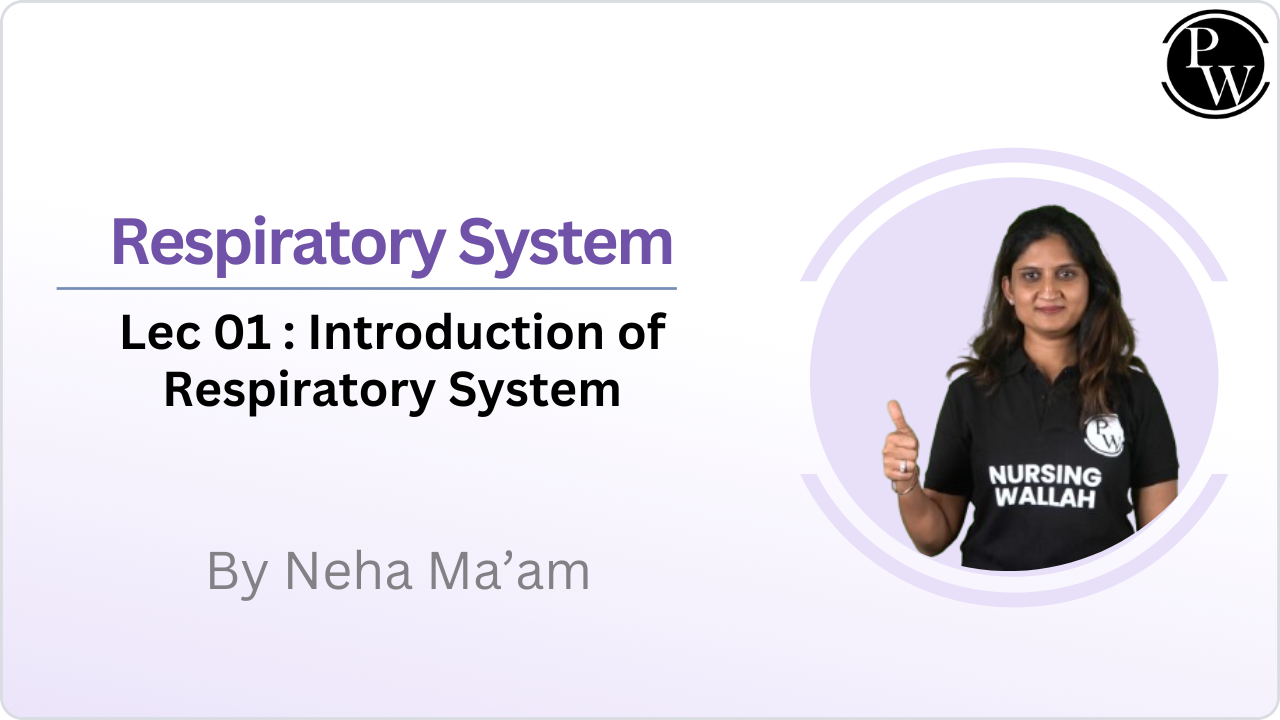 Respiratory System 01 : Introduction of Respiratory System